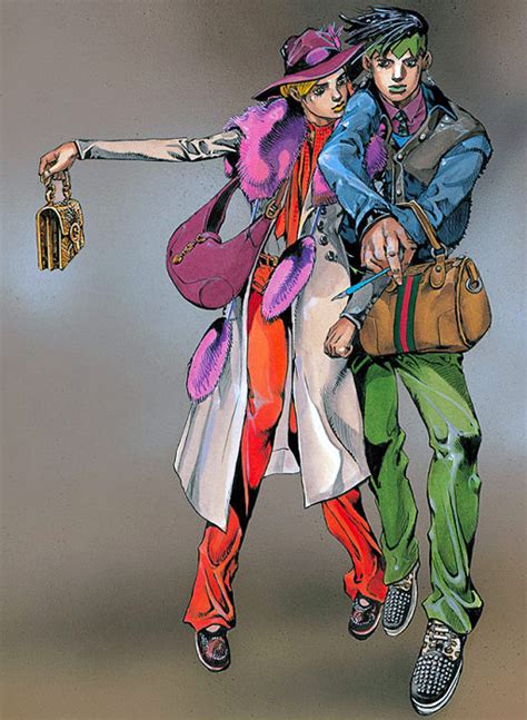 jojo's bizarre adventure gucci clothes|Gucci x Hirohiko Araki spur.